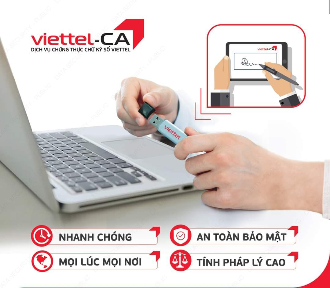 Chữ ký số Viettel CA
